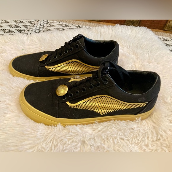 Vans Harry Potter Golden Snitch men’s size 7 - Picture 1 of 10